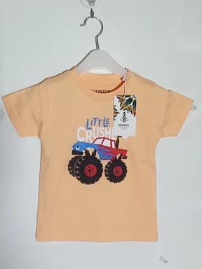Boys t-shirts - Clr Peach - 1 - 10050