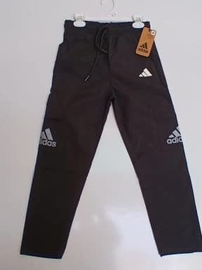 Black Adidas 4 Pocket Trousers