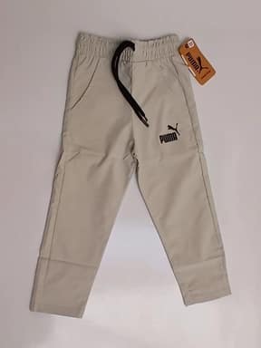 Cotton Trousers Clr Light Grey Puma