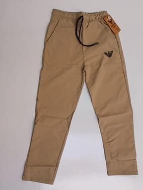 Cotton Trousers Clr - Skin Armani