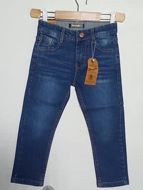 blue regular jeans pants for boys