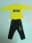1 month to 1 year full sleeves shirt + trouser Yellow Black