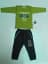 1 month to 1 year full sleeves shirt + trouser Green Black