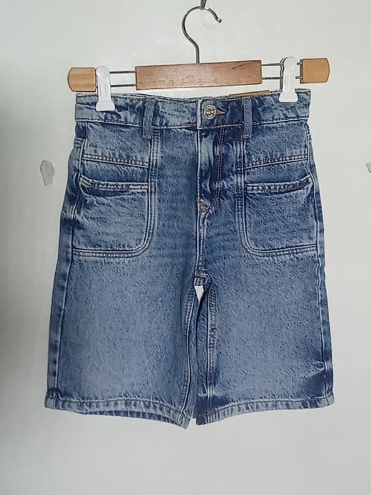 Jeans short 4 pocket nicker for boys blue thumbnail 2
