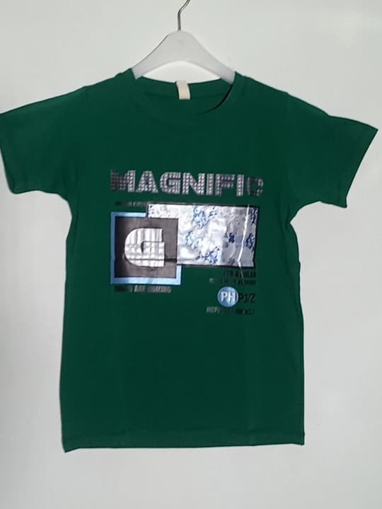 Boys T-shirt - Clr Dark Green - 100750