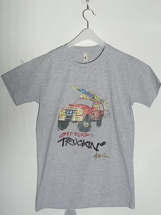 Boys T-shirt - Light Grey - 10075
