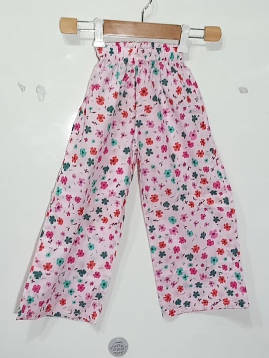 Girls embroidered pink suit
