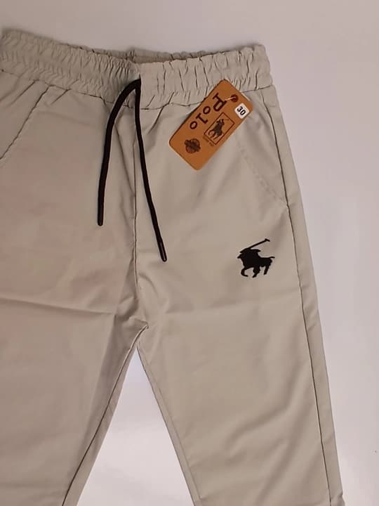 Light grey polo Trousers
