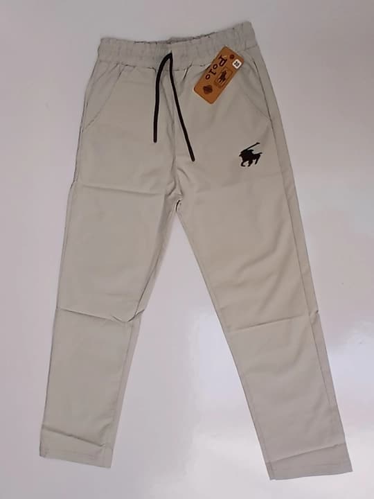Light grey polo Trousers
